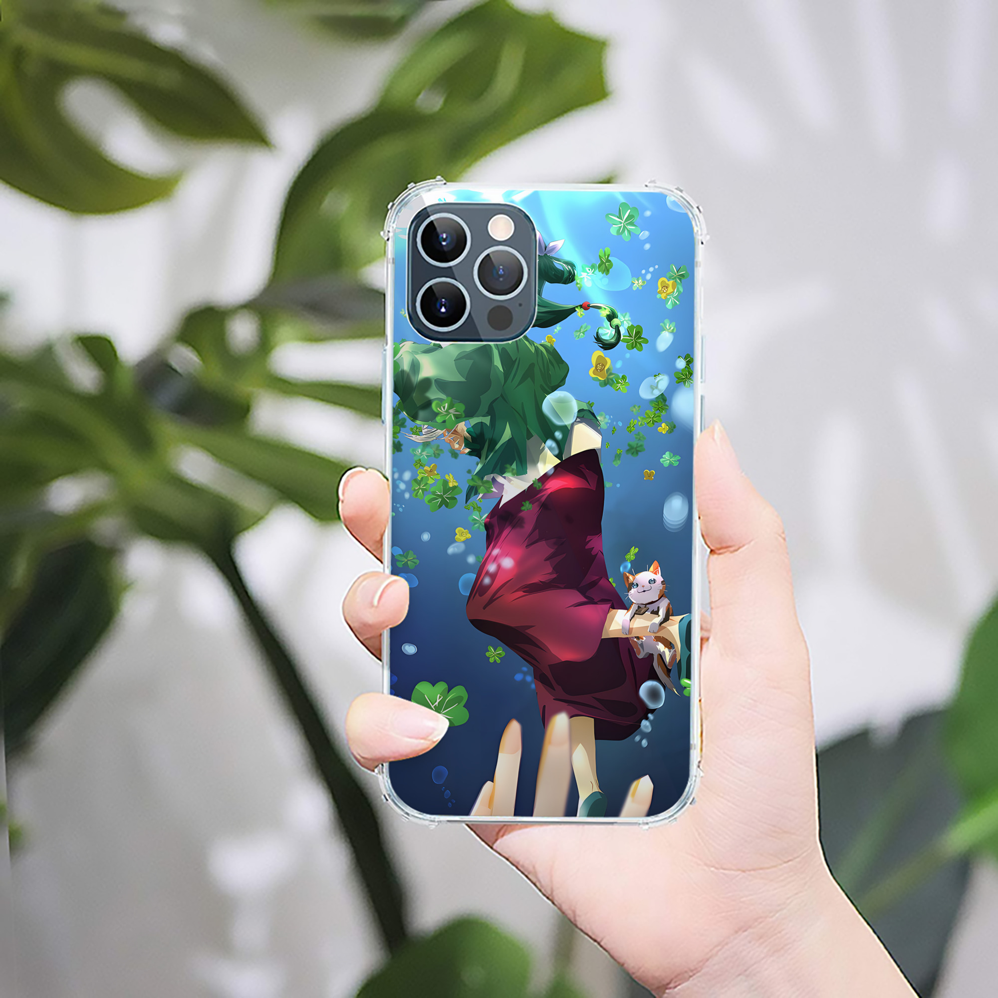 （画像用） 薬屋のひとりごと The Apothecary Diaries 【iPhone 12シリーズ対応】透明スマホケース（クリアソフトケース）